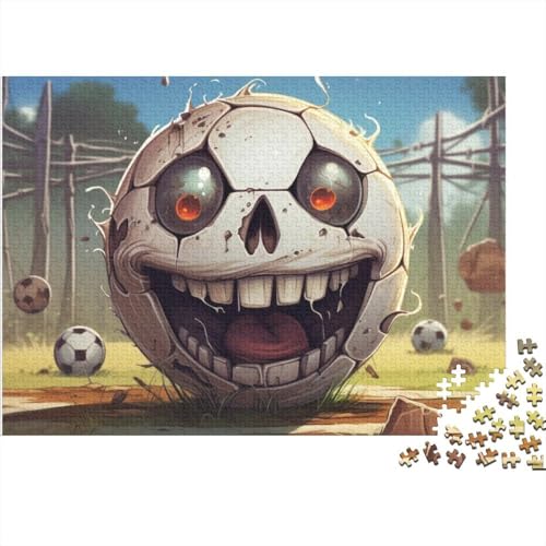 Fußball Puzzle - 500 Teile Sport Entspannendes Denkspiel & Hausdekoration Herausforderung (Familienspaß, Ab 12 Jahren) von WZXYMXDP