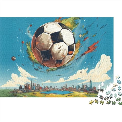 Fußball Puzzle - 500 Teile Weltmeisterschaft Challenge: Spaß, Entspannendes Denkspiel & Hausdekoration (Jugendliche Und Erwachsene) von WZXYMXDP