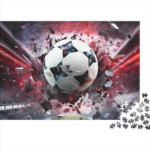 Fußball Puzzle - 500 Teile Weltmeisterschaft Challenge: Spaß, Entspannendes Denkspiel & Hausdekoration (Jugendliche Und Erwachsene) von WZXYMXDP