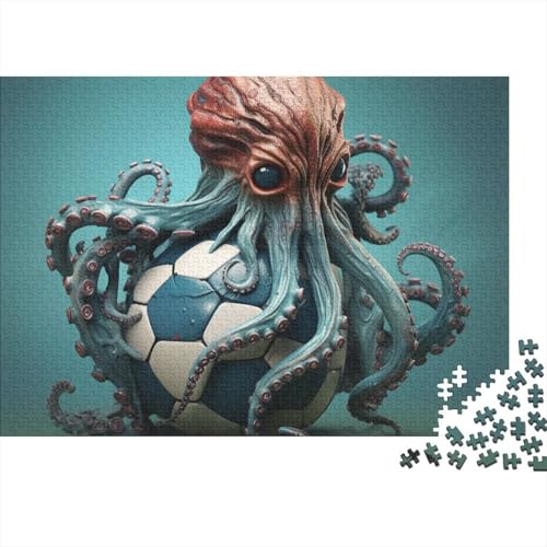 Fußball Puzzle Für Jedermann - 1000 Teile Weltmeisterschaft Hausdekoration, Entspannendes Denkspiel & Hohe Qualität (1000pcs (75x50cm)) von WZXYMXDP
