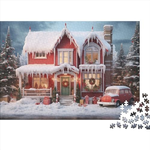 Weihnachtstag Holzpuzzle Für Erwachsene - 1000 Teile Weihnachtsthema Hausdekoration, Intellektuelles Spiel, Stressabbau, Bildungswert, Herausforderung Weihnachtstag Holzpuzzle Für Erwachsene - 1000 Teile Weihnachtsthema Hausdekoration, Intellektuelles Spiel, Stressabbau, Bildungswert, Herausforderung von WZXYMXDP