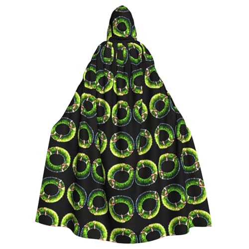 Smaragdgrüner Kranz Halloween Kapuzenumhang geeignet für Party Karneval Rollenspiel Kostüme Smaragdgrüner Kranz Halloween Kapuzenumhang geeignet für Party Karneval Rollenspiel Kostüme von WZYCWB