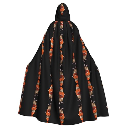 WZYCWB Abstrakte kleine Tiere Halloween Kapuzenumhang geeignet für Party Karneval Rollenspiel Kostüme WZYCWB Abstrakte kleine Tiere Halloween Kapuzenumhang geeignet für Party Karneval Rollenspiel Kostüme von WZYCWB