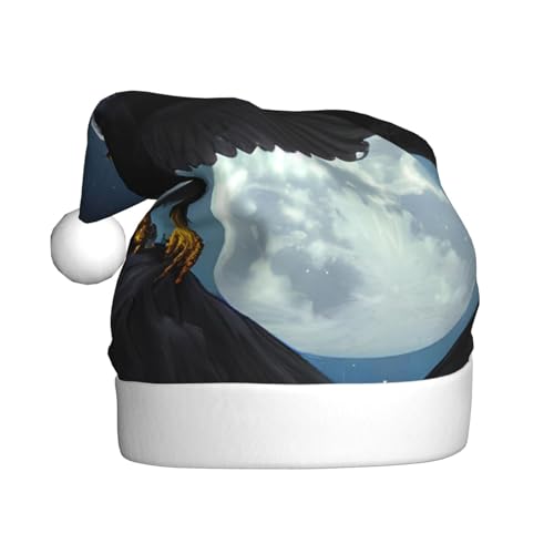 WZYCWB Adler unter den Sternen Erwachsene Weihnachtsmütze Unisex Weihnachtsmann Weihnachten Halloween Urlaub Party Erwachsene Plüsch Weihnachtsmütze WZYCWB Adler unter den Sternen Erwachsene Weihnachtsmütze Unisex Weihnachtsmann Weihnachten Halloween Urlaub Party Erwachsene Plüsch Weihnachtsmütze von WZYCWB