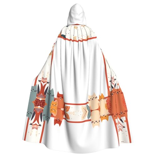 WZYCWB Bilderrahmen gemusterter Ballumhang für Erwachsene, erweiterter Zauberer-Robe, Maskerade-Kostüm, Karnevalsmotto-Partykleid von WZYCWB