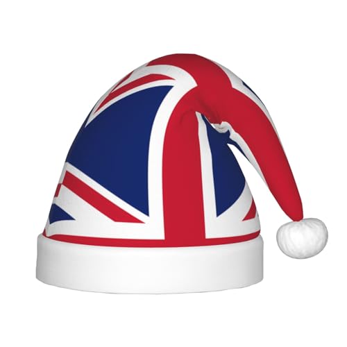 WZYCWB Britische Flagge Neujahrsparty Kinderhut Weihnachten Event Bühnenaufführung Urlaub Party Szene Kindermode Weihnachtsmütze von WZYCWB