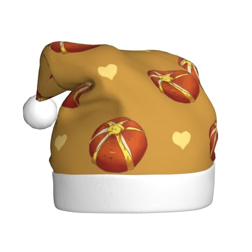 WZYCWB Buttered Bread Erwachsene Weihnachtsmütze Unisex Weihnachtsmann Weihnachten Halloween Urlaub Party Erwachsene Plüsch Weihnachtsmütze WZYCWB Buttered Bread Erwachsene Weihnachtsmütze Unisex Weihnachtsmann Weihnachten Halloween Urlaub Party Erwachsene Plüsch Weihnachtsmütze von WZYCWB