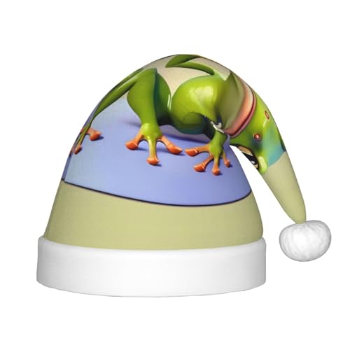WZYCWB Der lustige Frosch macht Yoga Neujahr Party Kinderhut Weihnachten Event Bühnenaufführung Urlaub Party Szene Kindermode Weihnachtsmütze WZYCWB Der lustige Frosch macht Yoga Neujahr Party Kinderhut Weihnachten Event Bühnenaufführung Urlaub Party Szene Kindermode Weihnachtsmütze von WZYCWB