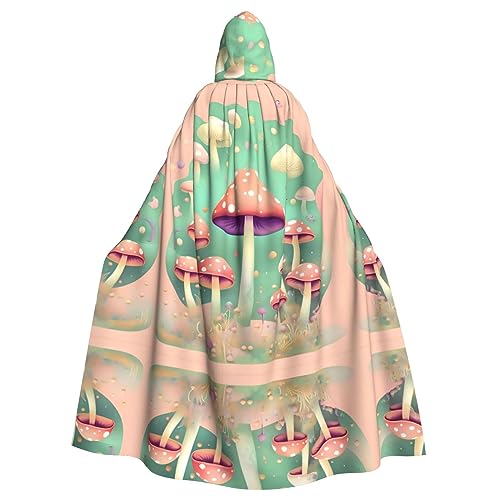 WZYCWB Dream Mushroom Halloween Dekoration Umhang Erwachsene Große Größe Kapuzen Umhang Unisex Karneval Umhang für Maskerade Rollenspiele WZYCWB Dream Mushroom Halloween Dekoration Umhang Erwachsene Große Größe Kapuzen Umhang Unisex Karneval Umhang für Maskerade Rollenspiele von WZYCWB