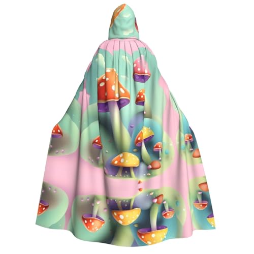 WZYCWB Dreamy Little Mushroom Kapuzenumhang für Erwachsene – perfekt für Halloween-Partys, Cosplay, Bühnenauftritte und Themenveranstaltungen. WZYCWB Dreamy Little Mushroom Kapuzenumhang für Erwachsene – perfekt für Halloween-Partys, Cosplay, Bühnenauftritte und Themenveranstaltungen. von WZYCWB