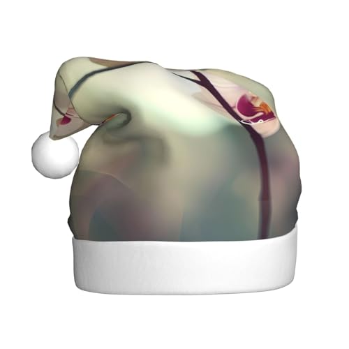 WZYCWB Eine Orchidee Erwachsene Weihnachtsmütze Unisex Weihnachtsmann Weihnachten Halloween Urlaub Party Erwachsene Plüsch Weihnachtsmütze WZYCWB Eine Orchidee Erwachsene Weihnachtsmütze Unisex Weihnachtsmann Weihnachten Halloween Urlaub Party Erwachsene Plüsch Weihnachtsmütze von WZYCWB