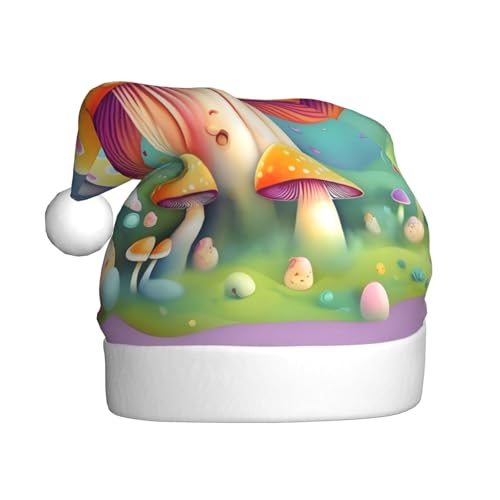 WZYCWB Fantasy Dream Pilz Erwachsene Weihnachtsmütze Unisex Weihnachtsmann Weihnachten Halloween Urlaub Party Erwachsene Plüsch Weihnachtsmütze WZYCWB Fantasy Dream Pilz Erwachsene Weihnachtsmütze Unisex Weihnachtsmann Weihnachten Halloween Urlaub Party Erwachsene Plüsch Weihnachtsmütze von WZYCWB