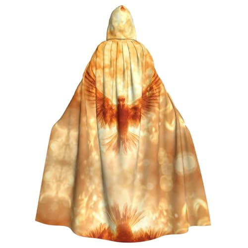 WZYCWB Feuervogel mit Flügeln verbreiten Halloween Kapuzenumhang geeignet für Party Karneval Rollenspiel Kostüme WZYCWB Feuervogel mit Flügeln verbreiten Halloween Kapuzenumhang geeignet für Party Karneval Rollenspiel Kostüme von WZYCWB