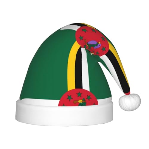 WZYCWB Flagge des Commonwealth of Dominica Neujahr Party Kinder Hut Weihnachten Event Bühnenaufführung Urlaub Party Szene Kindermode Weihnachtsmütze WZYCWB Flagge des Commonwealth of Dominica Neujahr Party Kinder Hut Weihnachten Event Bühnenaufführung Urlaub Party Szene Kindermode Weihnachtsmütze von WZYCWB