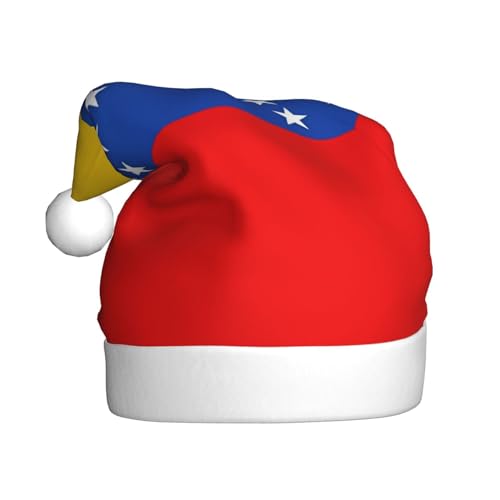 WZYCWB Flagge von Venezuela Erwachsene Weihnachtsmütze Unisex Weihnachtsmann Weihnachten Halloween Urlaub Party Erwachsene Plüsch Weihnachtsmütze WZYCWB Flagge von Venezuela Erwachsene Weihnachtsmütze Unisex Weihnachtsmann Weihnachten Halloween Urlaub Party Erwachsene Plüsch Weihnachtsmütze von WZYCWB