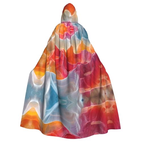 WZYCWB Flowing ripples Halloween Hooded Cape Suitable for Party Carnival role-playing costumes von WZYCWB