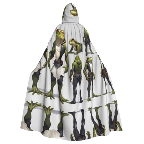 WZYCWB Froschkönig Halloween Kapuzenumhang geeignet für Party Karneval Rollenspiel Kostüme WZYCWB Froschkönig Halloween Kapuzenumhang geeignet für Party Karneval Rollenspiel Kostüme von WZYCWB