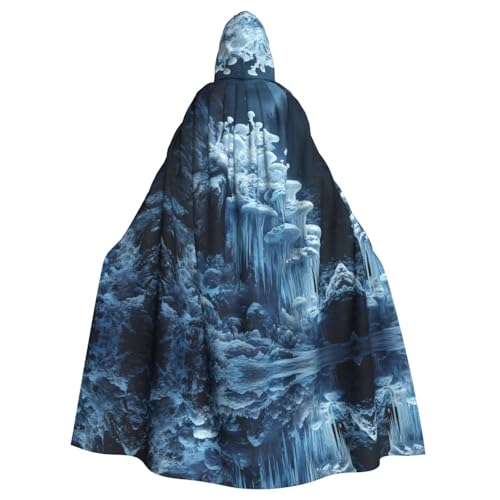 WZYCWB Frozen Forest Halloween Kapuzenumhang geeignet für Party Karneval Rollenspiel Kostüme von WZYCWB