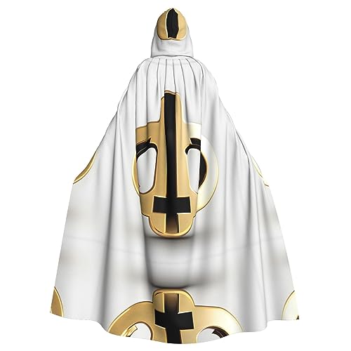 WZYCWB Goldenes Muster Halloween Dekoration Umhang Erwachsene Große Größe Kapuzen Umhang Unisex Karneval Umhang für Maskerade Rollenspiele WZYCWB Goldenes Muster Halloween Dekoration Umhang Erwachsene Große Größe Kapuzen Umhang Unisex Karneval Umhang für Maskerade Rollenspiele von WZYCWB
