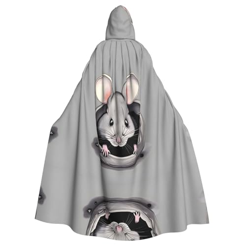 WZYCWB Graue Ratte Halloween Dekoration Umhang Erwachsene Große Größe Kapuzen Umhang Unisex Karneval Umhang für Maskerade Rollenspiele WZYCWB Graue Ratte Halloween Dekoration Umhang Erwachsene Große Größe Kapuzen Umhang Unisex Karneval Umhang für Maskerade Rollenspiele von WZYCWB