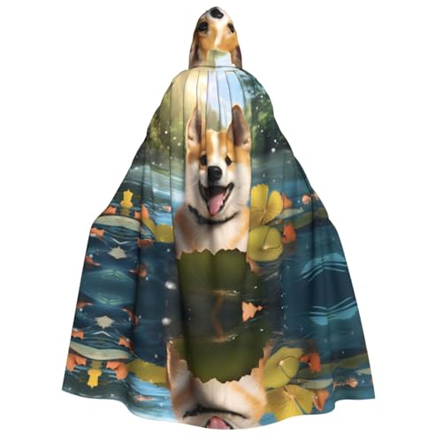 WZYCWB Happy Shiba Inu Kapuzenumhang für Erwachsene – perfekt für Halloween-Partys, Cosplay, Bühnenauftritte und Themenveranstaltungen. WZYCWB Happy Shiba Inu Kapuzenumhang für Erwachsene – perfekt für Halloween-Partys, Cosplay, Bühnenauftritte und Themenveranstaltungen. von WZYCWB