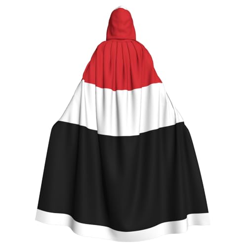 WZYCWB Jemenitische Flagge Halloween Dekoration Umhang Erwachsene Große Größe Kapuzen Umhang Unisex Karneval Umhang für Maskerade Rollenspiele WZYCWB Jemenitische Flagge Halloween Dekoration Umhang Erwachsene Große Größe Kapuzen Umhang Unisex Karneval Umhang für Maskerade Rollenspiele von WZYCWB