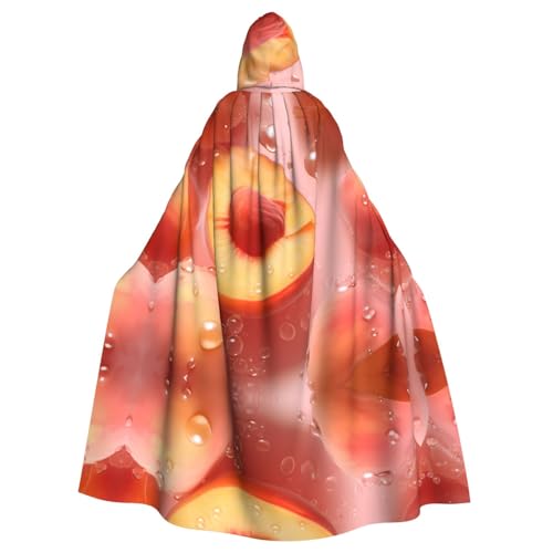 WZYCWB Juicy Peach Gemusterter Kapuzenumhang, Robe Cosplay Kostüm für Männer und Frauen, Halloween Erwachsene Rollenspiel Kostüm WZYCWB Juicy Peach Gemusterter Kapuzenumhang, Robe Cosplay Kostüm für Männer und Frauen, Halloween Erwachsene Rollenspiel Kostüm von WZYCWB