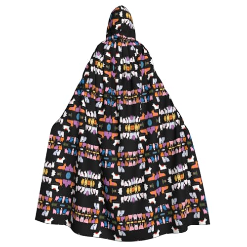 WZYCWB Kleintier-Kunstmalerei, Halloween-Kapuzenumhang, geeignet für Party, Karneval, Rollenspiel-Kostüme WZYCWB Kleintier-Kunstmalerei, Halloween-Kapuzenumhang, geeignet für Party, Karneval, Rollenspiel-Kostüme von WZYCWB