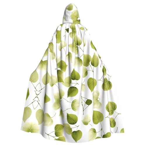 WZYCWB Laub gemusterter Kapuzenumhang, Robe Cosplay Kostüm für Männer und Frauen, Halloween Erwachsene Rollenspiel Kostüm WZYCWB Laub gemusterter Kapuzenumhang, Robe Cosplay Kostüm für Männer und Frauen, Halloween Erwachsene Rollenspiel Kostüm von WZYCWB