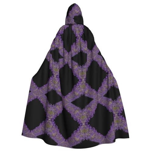 WZYCWB Lavender Group Halloween Kapuzenumhang geeignet für Party Karneval Rollenspiel Kostüme von WZYCWB
