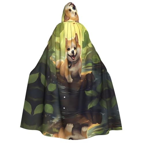 WZYCWB Lustiger Hunde-Kapuzenumhang für Erwachsene – perfekt für Halloween-Partys, Cosplay, Bühnenauftritte und Themenveranstaltungen. WZYCWB Lustiger Hunde-Kapuzenumhang für Erwachsene – perfekt für Halloween-Partys, Cosplay, Bühnenauftritte und Themenveranstaltungen. von WZYCWB