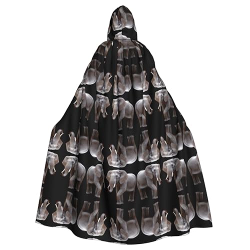 WZYCWB Majestätischer Elefant Halloween Kapuzenumhang geeignet für Party Karneval Rollenspiel Kostüme WZYCWB Majestätischer Elefant Halloween Kapuzenumhang geeignet für Party Karneval Rollenspiel Kostüme von WZYCWB