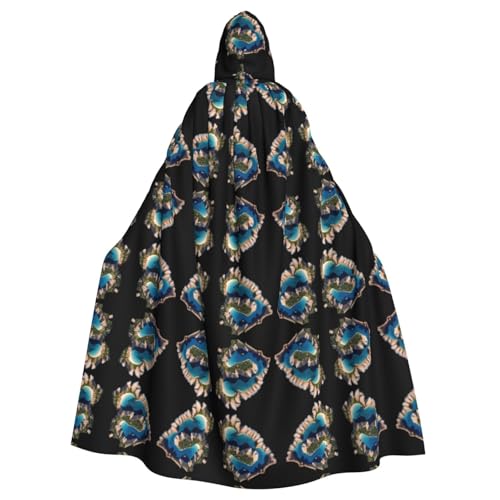 WZYCWB Mediterraner Halloween Kapuzenumhang geeignet für Party Karneval Rollenspiel Kostüme WZYCWB Mediterraner Halloween Kapuzenumhang geeignet für Party Karneval Rollenspiel Kostüme von WZYCWB