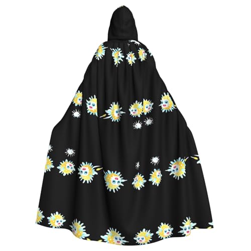 WZYCWB Neon Kugelfisch Halloween Kapuzenumhang geeignet für Party Karneval Rollenspiel Kostüme WZYCWB Neon Kugelfisch Halloween Kapuzenumhang geeignet für Party Karneval Rollenspiel Kostüme von WZYCWB