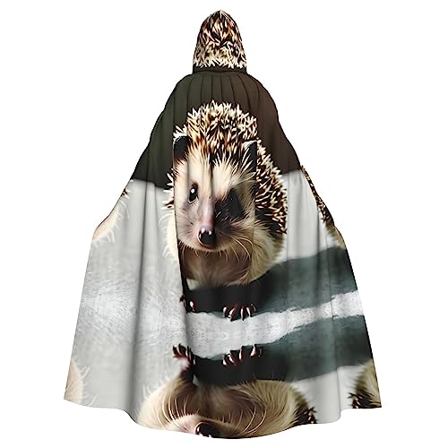 WZYCWB Niedlicher Igel Halloween Dekoration Umhang Erwachsene Große Größe Kapuzen Umhang Unisex Karneval Umhang für Maskerade Rollenspiele WZYCWB Niedlicher Igel Halloween Dekoration Umhang Erwachsene Große Größe Kapuzen Umhang Unisex Karneval Umhang für Maskerade Rollenspiele von WZYCWB
