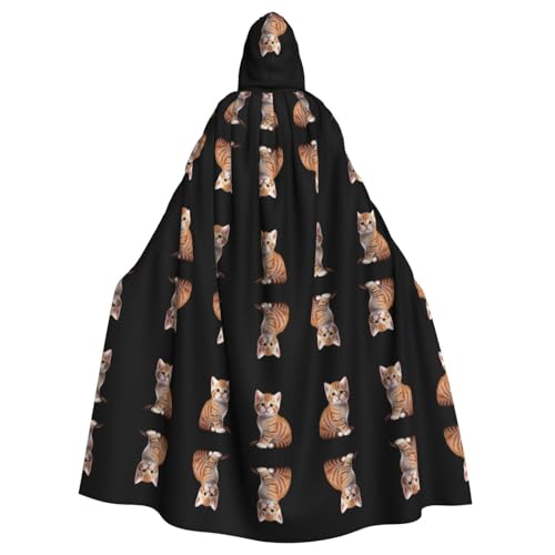 WZYCWB Niedlicher kleiner Katzen-Kapuzenumhang für Halloween, geeignet für Party, Karneval, Rollenspiel-Kostüme WZYCWB Niedlicher kleiner Katzen-Kapuzenumhang für Halloween, geeignet für Party, Karneval, Rollenspiel-Kostüme von WZYCWB