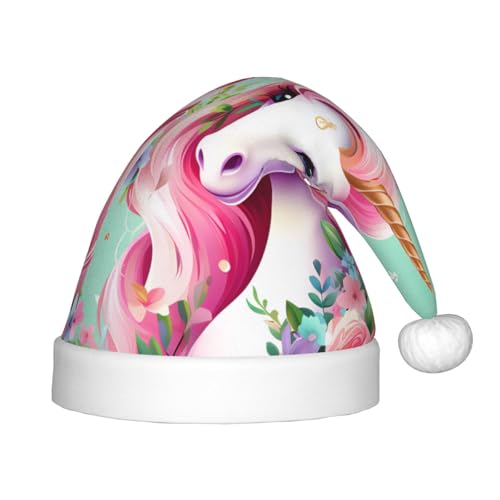 WZYCWB Rosa Einhorn Neujahr Party Kinderhut Weihnachten Event Bühnenaufführung Urlaub Party Szene Kindermode Weihnachtsmütze WZYCWB Rosa Einhorn Neujahr Party Kinderhut Weihnachten Event Bühnenaufführung Urlaub Party Szene Kindermode Weihnachtsmütze von WZYCWB