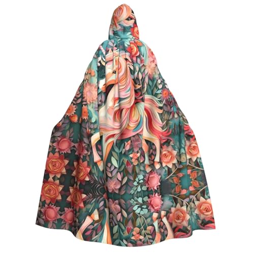 WZYCWB Rosa Papierschnitt Einhorn Kapuzenumhang für Erwachsene – perfekt für Halloween-Partys, Cosplay, Bühnenauftritte und Themenveranstaltungen. WZYCWB Rosa Papierschnitt Einhorn Kapuzenumhang für Erwachsene – perfekt für Halloween-Partys, Cosplay, Bühnenauftritte und Themenveranstaltungen. von WZYCWB
