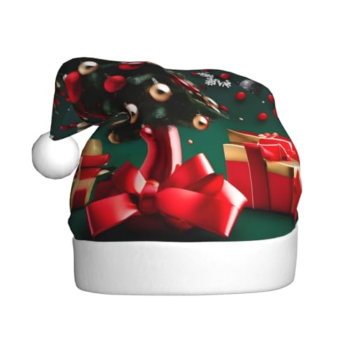 WZYCWB Runde Kugel Weihnachtsbaum Erwachsene Weihnachtsmütze Unisex Weihnachtsmann Weihnachten Halloween Urlaub Party Erwachsene Plüsch Weihnachtsmütze WZYCWB Runde Kugel Weihnachtsbaum Erwachsene Weihnachtsmütze Unisex Weihnachtsmann Weihnachten Halloween Urlaub Party Erwachsene Plüsch Weihnachtsmütze von WZYCWB