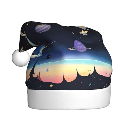 WZYCWB Saturn Jupiter Erde Erwachsene Weihnachtsmütze Unisex Weihnachtsmann Weihnachten Halloween Urlaub Party Erwachsene Plüsch Weihnachtsmütze WZYCWB Saturn Jupiter Erde Erwachsene Weihnachtsmütze Unisex Weihnachtsmann Weihnachten Halloween Urlaub Party Erwachsene Plüsch Weihnachtsmütze von WZYCWB
