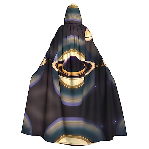 WZYCWB Schöner Saturn Halloween Dekoration Umhang Erwachsene Große Größe Kapuzen Umhang Unisex Karneval Umhang für Maskerade Rollenspiele WZYCWB Schöner Saturn Halloween Dekoration Umhang Erwachsene Große Größe Kapuzen Umhang Unisex Karneval Umhang für Maskerade Rollenspiele von WZYCWB