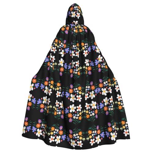 WZYCWB Schöner kleiner Blumen-Halloween-Umhang mit Kapuze, geeignet für Party, Karneval, Rollenspiel-Kostüme WZYCWB Schöner kleiner Blumen-Halloween-Umhang mit Kapuze, geeignet für Party, Karneval, Rollenspiel-Kostüme von WZYCWB
