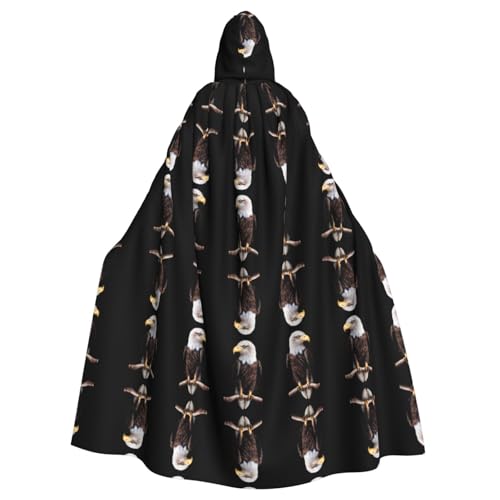 WZYCWB Seeadler Halloween Kapuzenumhang geeignet für Party Karneval Rollenspiel Kostüme von WZYCWB