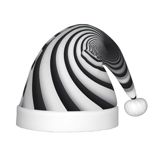 WZYCWB Spirale optische Täuschung GIF Neujahr Party Kinder Hut Weihnachten Event Bühnenaufführung Urlaub Party Szene Kindermode Weihnachtsmütze von WZYCWB