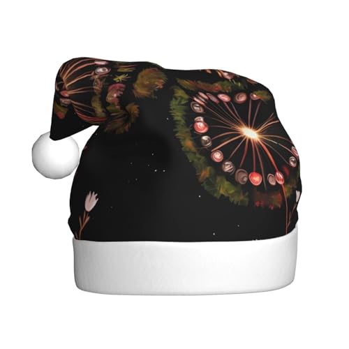 WZYCWB Starry Pusteblume Erwachsene Weihnachtsmütze Unisex Weihnachtsmann Weihnachten Halloween Urlaub Party Erwachsene Plüsch Weihnachtsmütze WZYCWB Starry Pusteblume Erwachsene Weihnachtsmütze Unisex Weihnachtsmann Weihnachten Halloween Urlaub Party Erwachsene Plüsch Weihnachtsmütze von WZYCWB