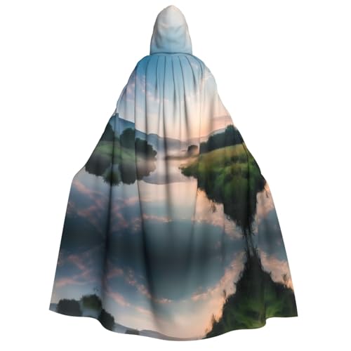 WZYCWB Streams Kapuzenumhang für Erwachsene – perfekt für Halloween-Partys, Cosplay, Bühnenauftritte und Themenveranstaltungen. von WZYCWB