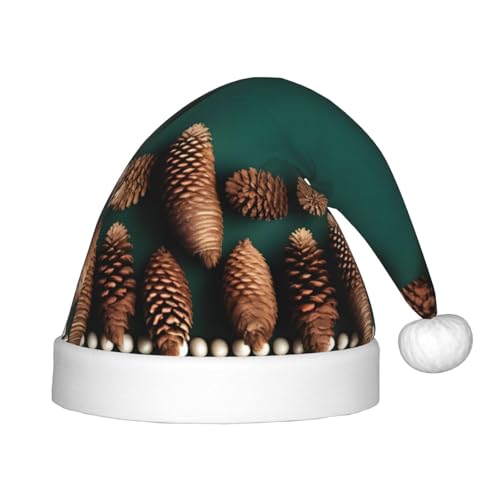 WZYCWB Tannenzapfen Bordüre Neujahr Party Kinder Hut Weihnachten Event Bühnenaufführung Urlaub Party Szene Kindermode Weihnachtsmütze WZYCWB Tannenzapfen Bordüre Neujahr Party Kinder Hut Weihnachten Event Bühnenaufführung Urlaub Party Szene Kindermode Weihnachtsmütze von WZYCWB