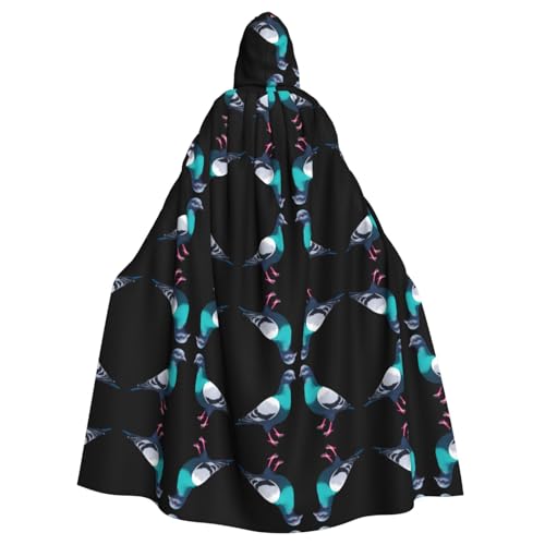 WZYCWB Terrassentaube Halloween Kapuzenumhang geeignet für Party Karneval Rollenspiel Kostüme WZYCWB Terrassentaube Halloween Kapuzenumhang geeignet für Party Karneval Rollenspiel Kostüme von WZYCWB