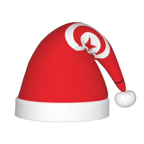 WZYCWB Tunesische Flagge Neujahr Party Kinderhut Weihnachten Event Bühnenaufführung Urlaub Party Szene Kindermode Weihnachtsmütze WZYCWB Tunesische Flagge Neujahr Party Kinderhut Weihnachten Event Bühnenaufführung Urlaub Party Szene Kindermode Weihnachtsmütze von WZYCWB