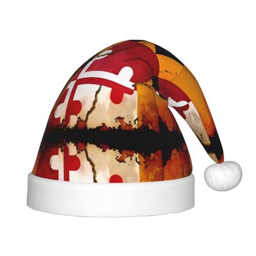 WZYCWB Vintage Holz Maryland Flagge Neujahr Party Kinder Hut Weihnachten Event Bühnenaufführung Urlaub Party Szene Kindermode Weihnachtsmütze WZYCWB Vintage Holz Maryland Flagge Neujahr Party Kinder Hut Weihnachten Event Bühnenaufführung Urlaub Party Szene Kindermode Weihnachtsmütze von WZYCWB